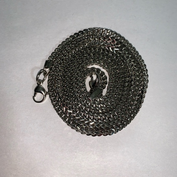 NWOT Loeffler Randall navy/white acetate bead bag - Picture 7 of 7